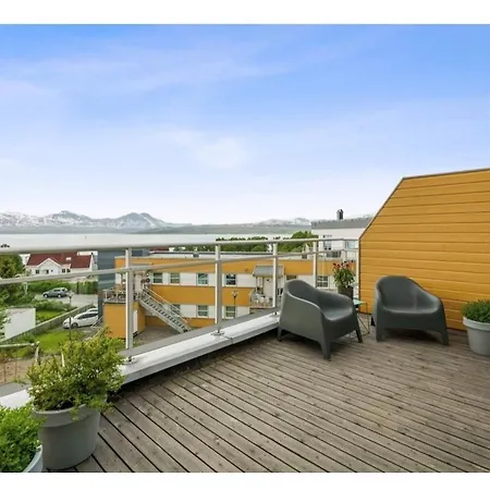 Arctic With Northern Light View *