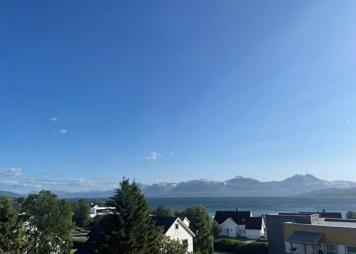 Arctic With Northern Light View