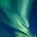 Arctic With Aurora View